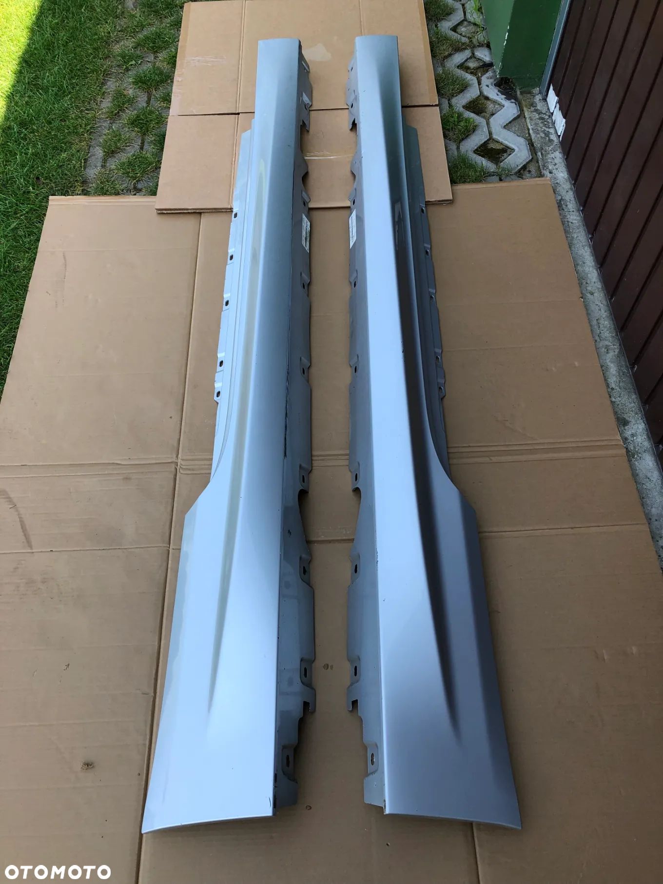 LISTWY LISTWA PROGOWA MPAKIET BMW F12 F13 Titansilber Metallic 354 - 1