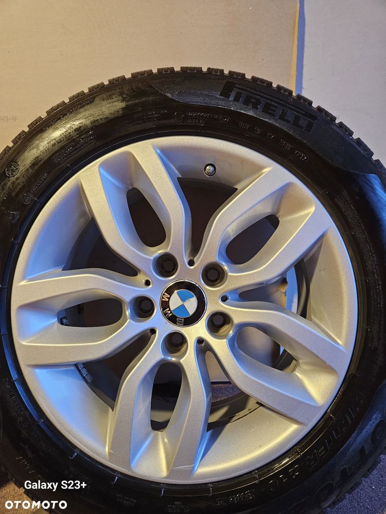 4 używane koła zimowe RunFlat Pirelli Sotozero winter 210  na obręczach aluminiowych R17, 225x60 - 2