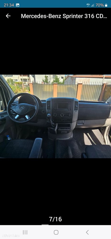 Mercedes-Benz Sprinter 316 CDI 906.235 Pickup cabina dubla - 7