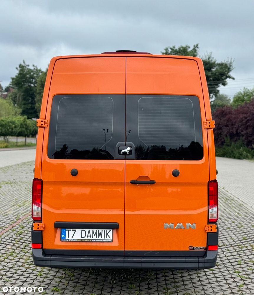 MAN TGE 3.180‼️2025‼️9-Osobowy‼️EXTRA LONG‼️L5H3 Niski przebieg 4.990km NA GWARANCJI Salon Polska WEBASTO NAVI Brygadowy Przewóz Osób Niepełnosprawnych NOWY - 8