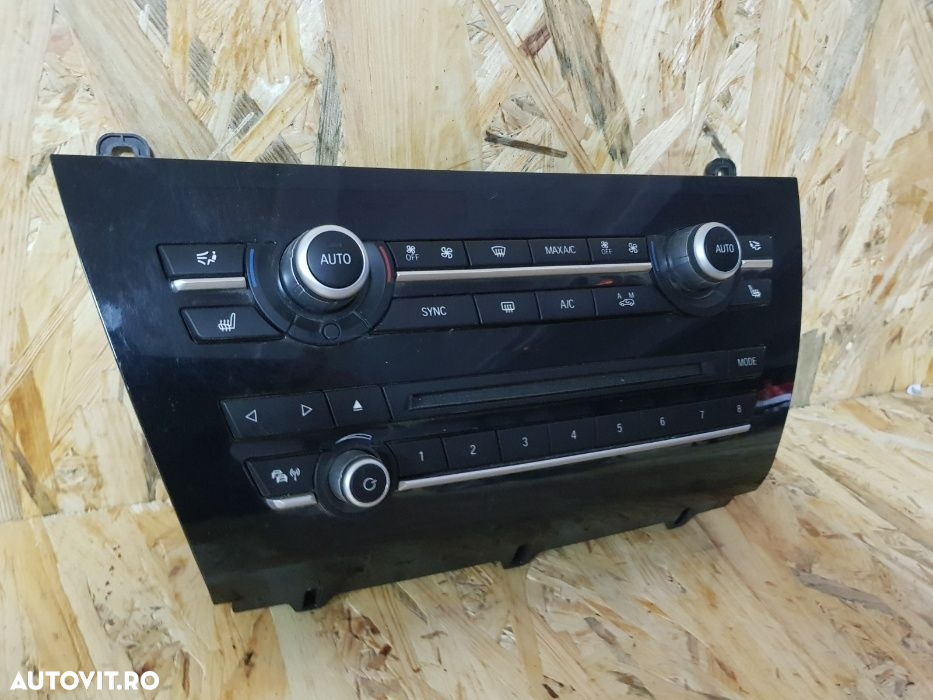 Panou Modul Climatronic Interfata Radio CD Bmw X5 X6 F15 F16 - 5