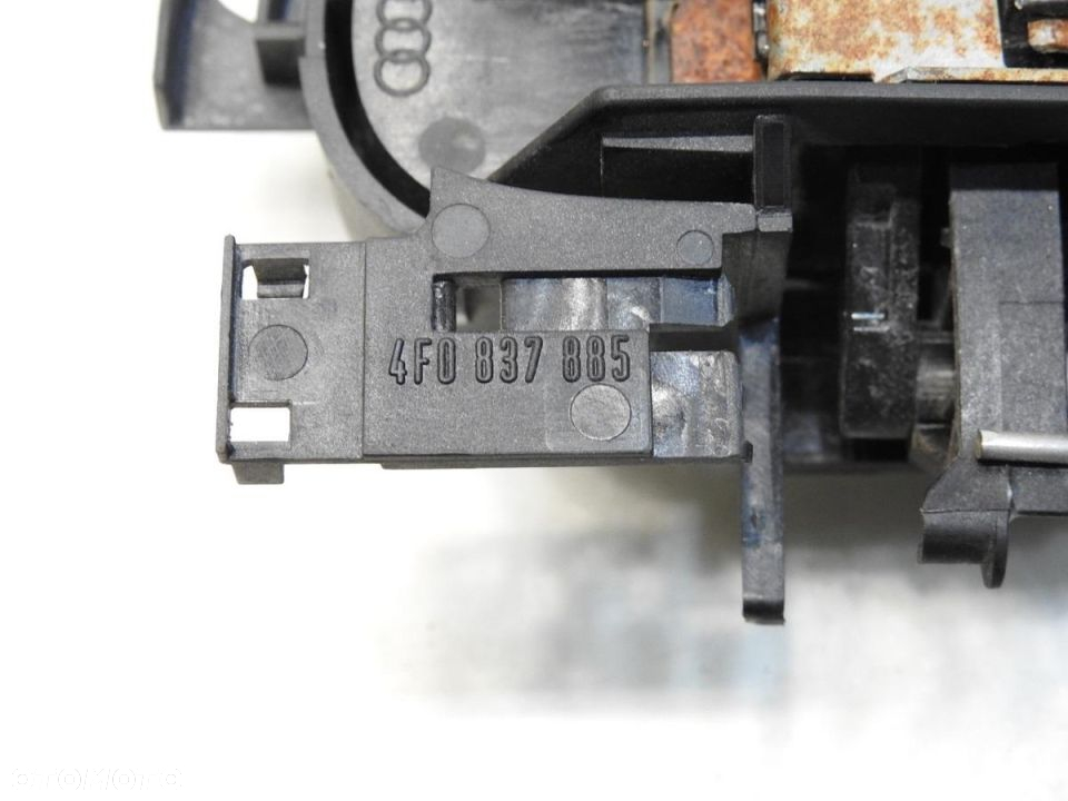 KLAMKA DRZWI LEWY TYŁ LY7Q AUDI A6 C6 4F0837885 - 9