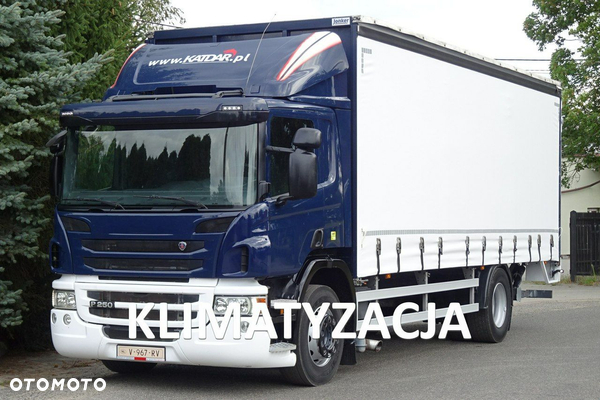 Scania P250 Euro 6 Firanka winda klapa poduszki sprowadzony