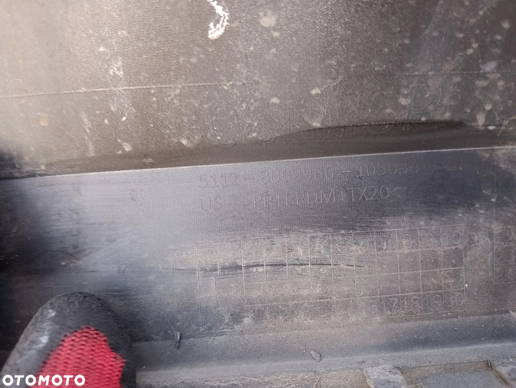 bmw x4 g02 x3 g01 m-pakiet dokladka spojler zderzaka tyl tylni tylny 8081898 - 14