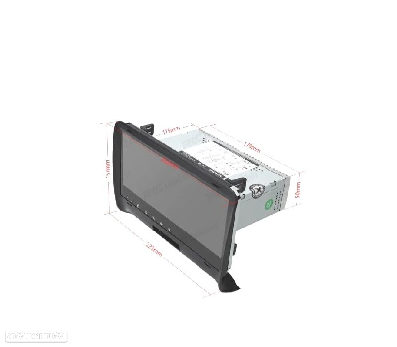 AUTO RÁDIO GPS ANDROID 11 PARA AUDI TT MK2 06-12 - 4