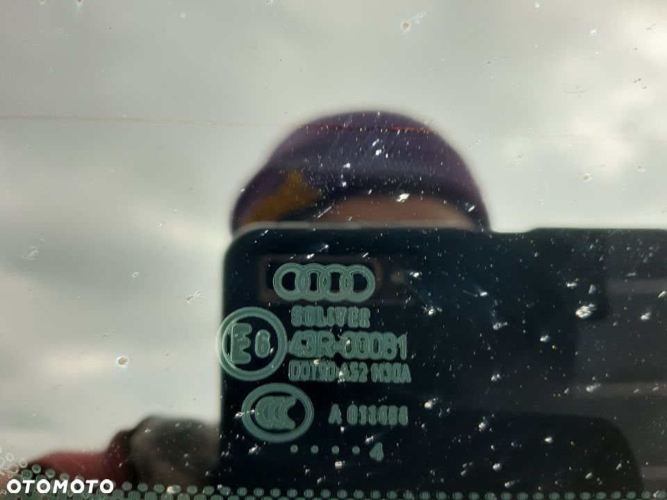 SZYBA BOCZNA BAGAŻNIKA AUDI A4 B6 AVANT - 1