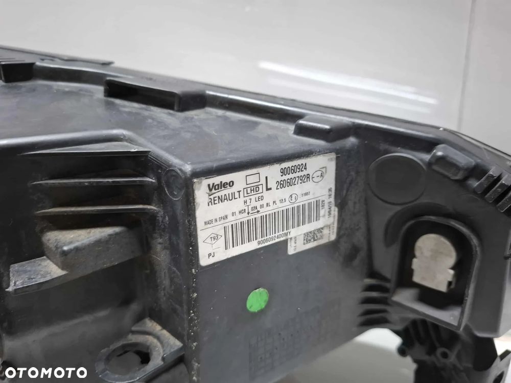 LEWA LAMPA PRZEDNIA PRZÓD RENAULT MEGANE IV ZWYKŁA SOCZEWKA 260602792r - 13