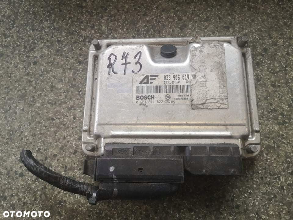 VW SHARAN I 1.9 TDI STEROWNIK SILNIKA 038906019NA - 1