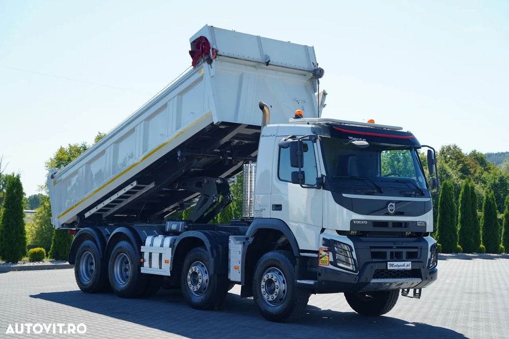Volvo FMX 450 / 8X4 / BASCULATOR 2 LATE / HYDRODOLT / MEILLER KIPPER / I-SHIFT / IMPORTAT - 7