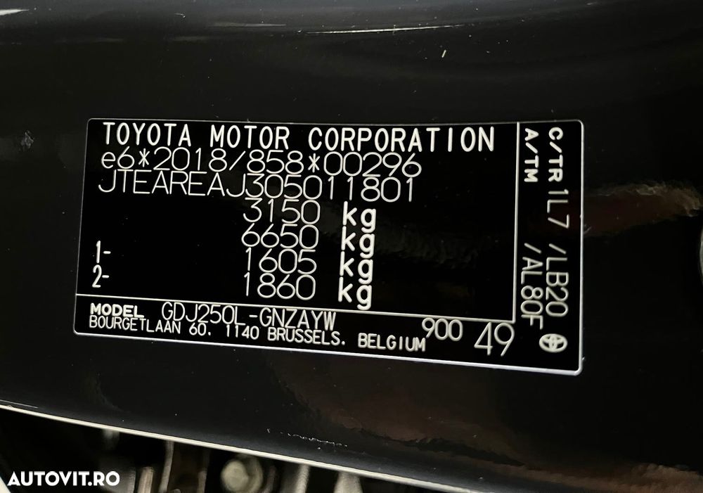 Toyota Land Cruiser 250 2.8l D-4D 204 CP A/T 7 locuri Luxury - 40