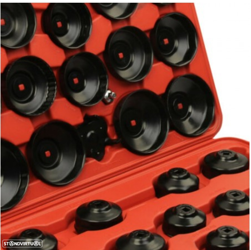 Conjunto Chaves Filtro Óleo Universal Multimarcas - 30 peças - 2