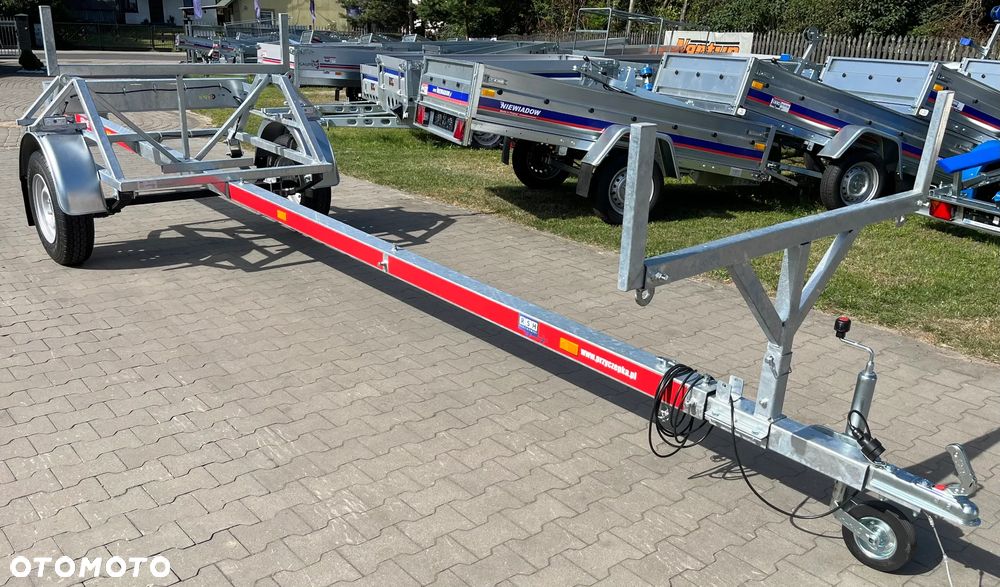 GEWE Przyczepa dłużyca kłonicowa GEWE typ P0750 8 m DMC: 750 kg - 3