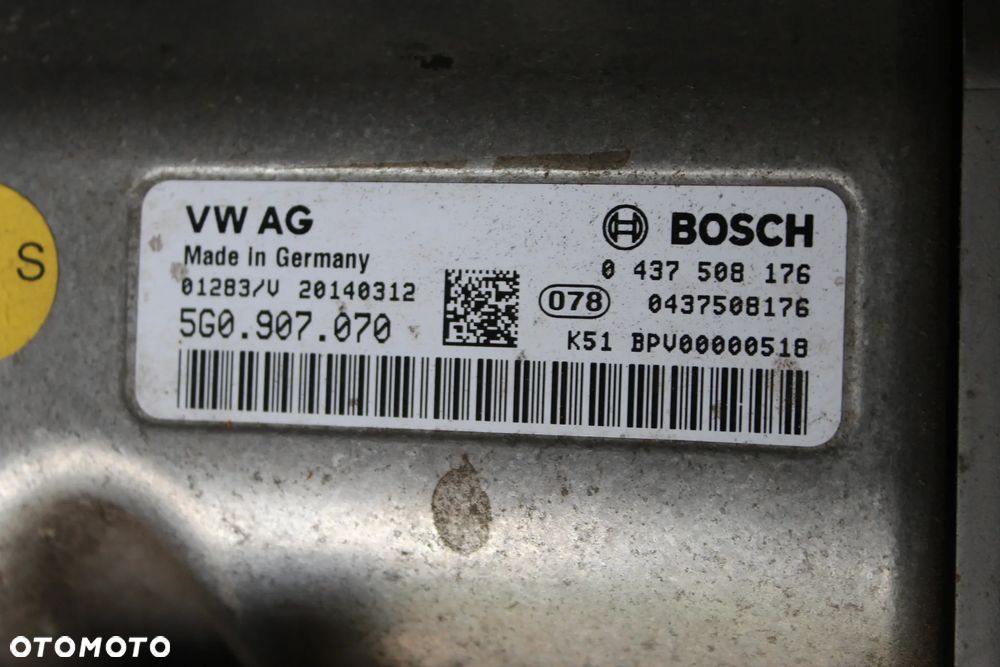 MODUŁ STEROWNIK NAPĘDU VW GOLF VII GTE 5G0907070 2017 - 7