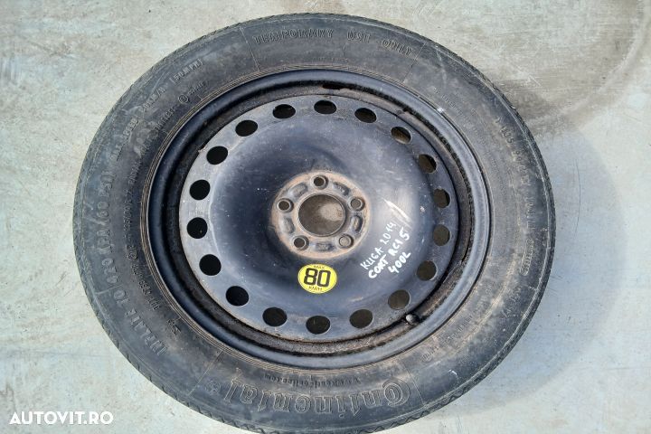 Roata de rezerva slim R17 8V41-AB 4.00BX17 IS25 135/90 R17 8V41-AB 4. - 1