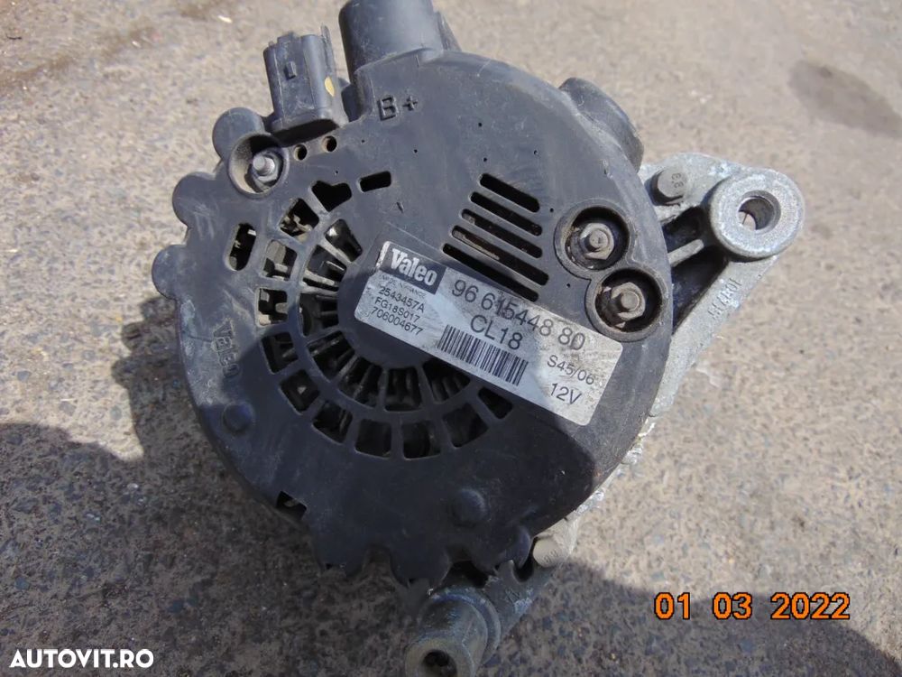Alternator Peugeot 2.2hdi 407 607 807 citroen c5 c6 2.2hdi - 2