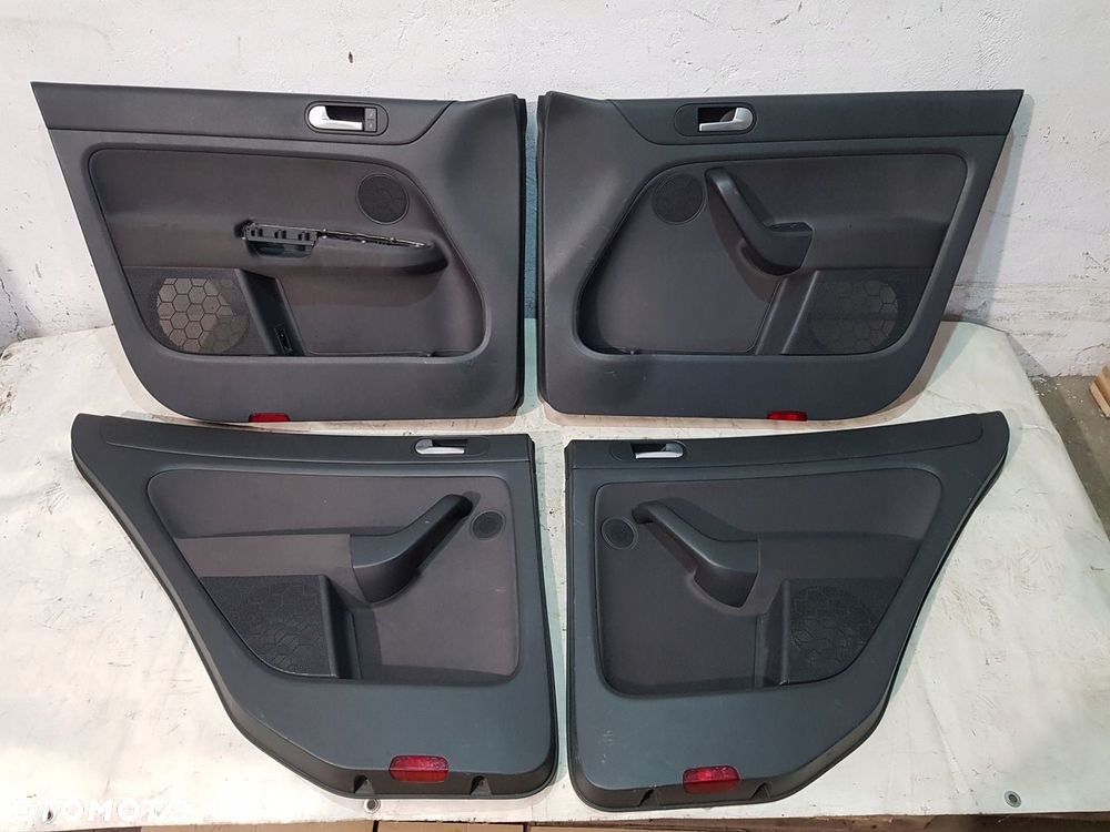BOCZKI TAPICERKA DRZWI KPL VW GOLF V PLUS EU - 1