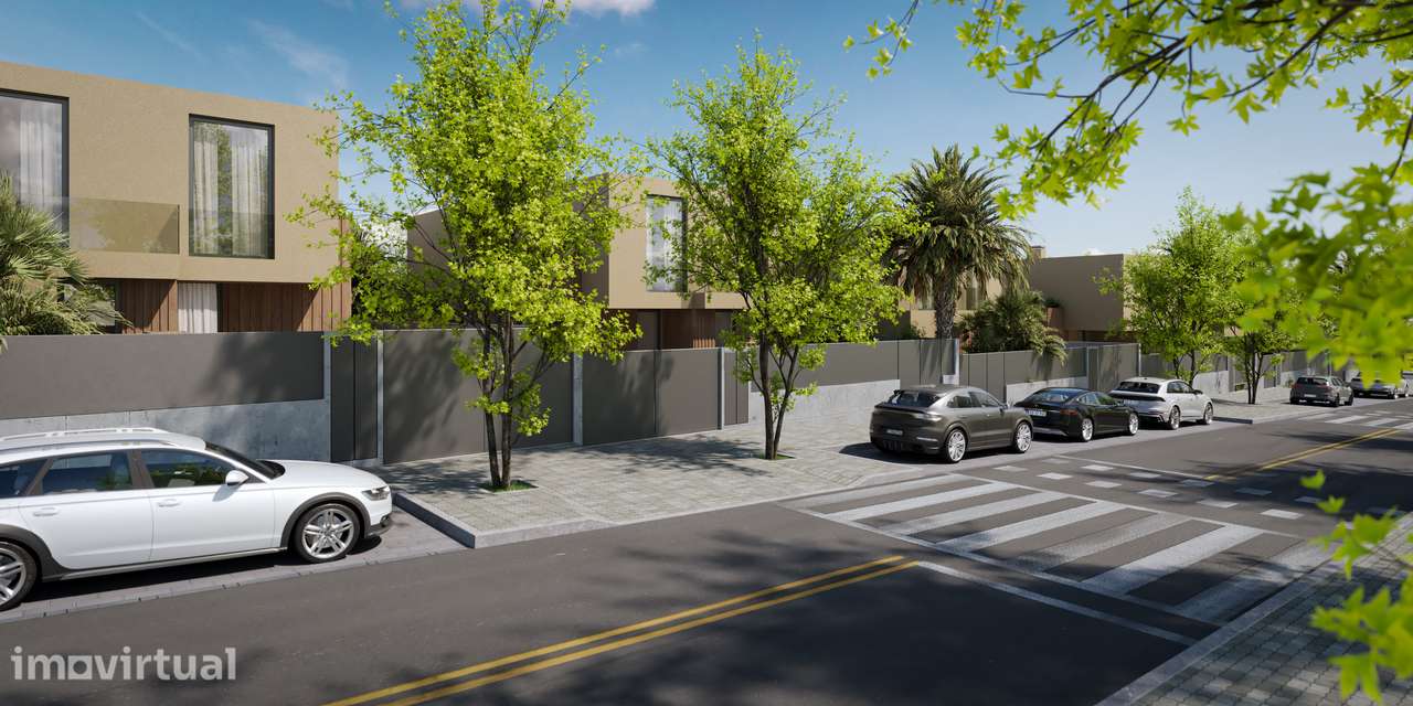 Moradia T4 com piscina, garagem e vista jardim e serra - Grande imagem: 3/44