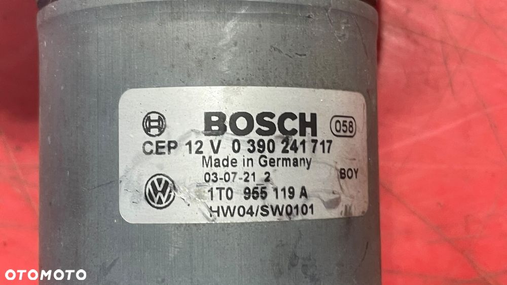 VW Touran I Mechanizm wycieraczki lewy 1T0955119A - 3