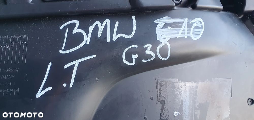 Boczek tapicerka lewy tył tylna lewa skóra Europa BMW 5 G30 G31 - 8