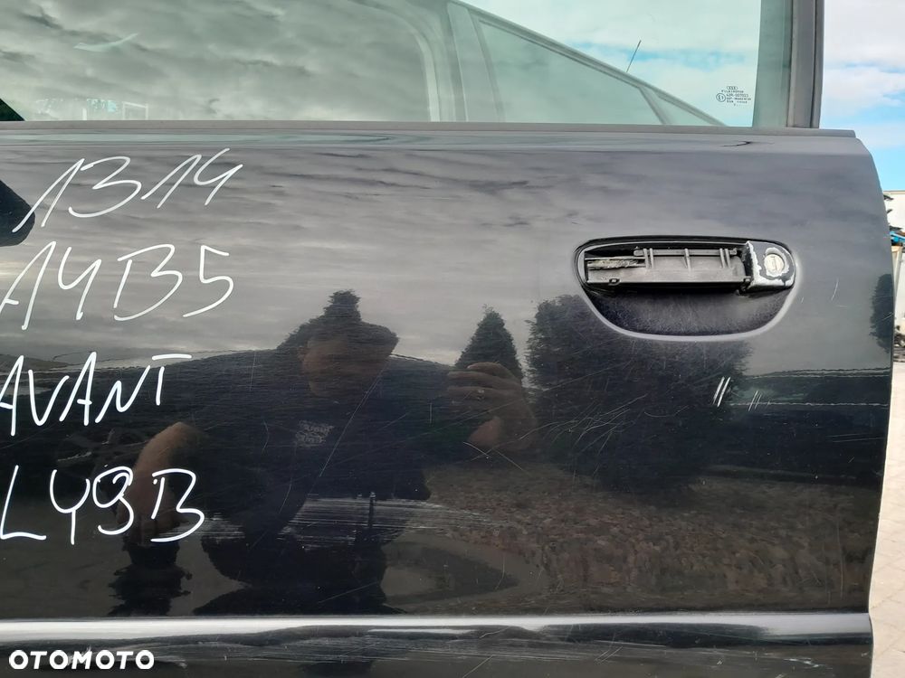 AUDI A4 B5 DRZWI LEWE PRZEDNIE LEWY PRZÓD KOLOR: LY9B - 4