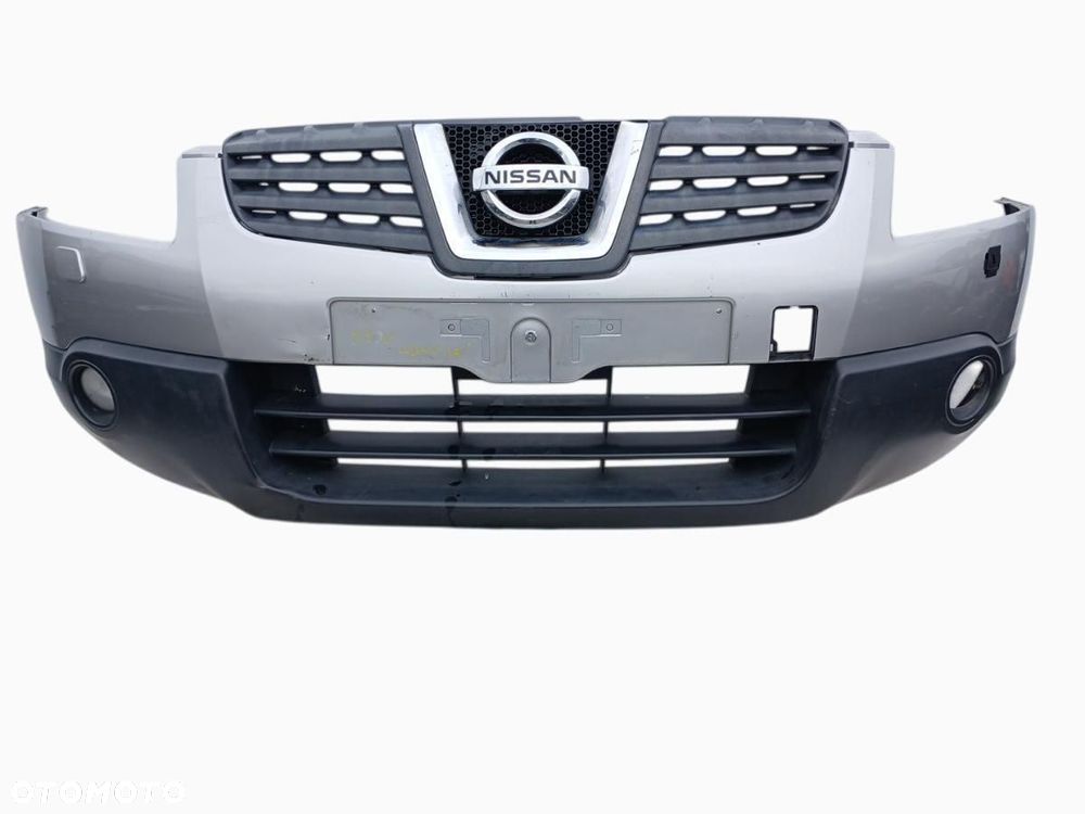 ZDERZAK PRZÓD PRZEDNI NISSAN QASHQAI J10 07-10r. KY0 SREBRNY SPRYSKI - 1