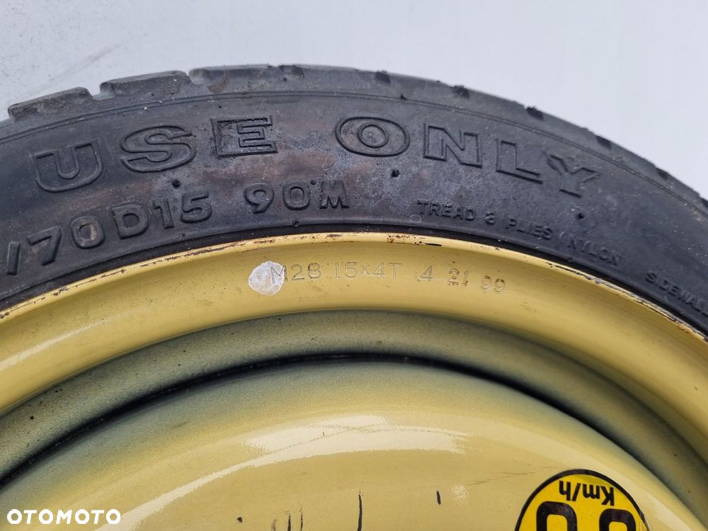 KOŁO DOJAZDOWE Mazda 323 _ Dojazdówka 115/70 R15 4x114.3 M2815X4T - 3