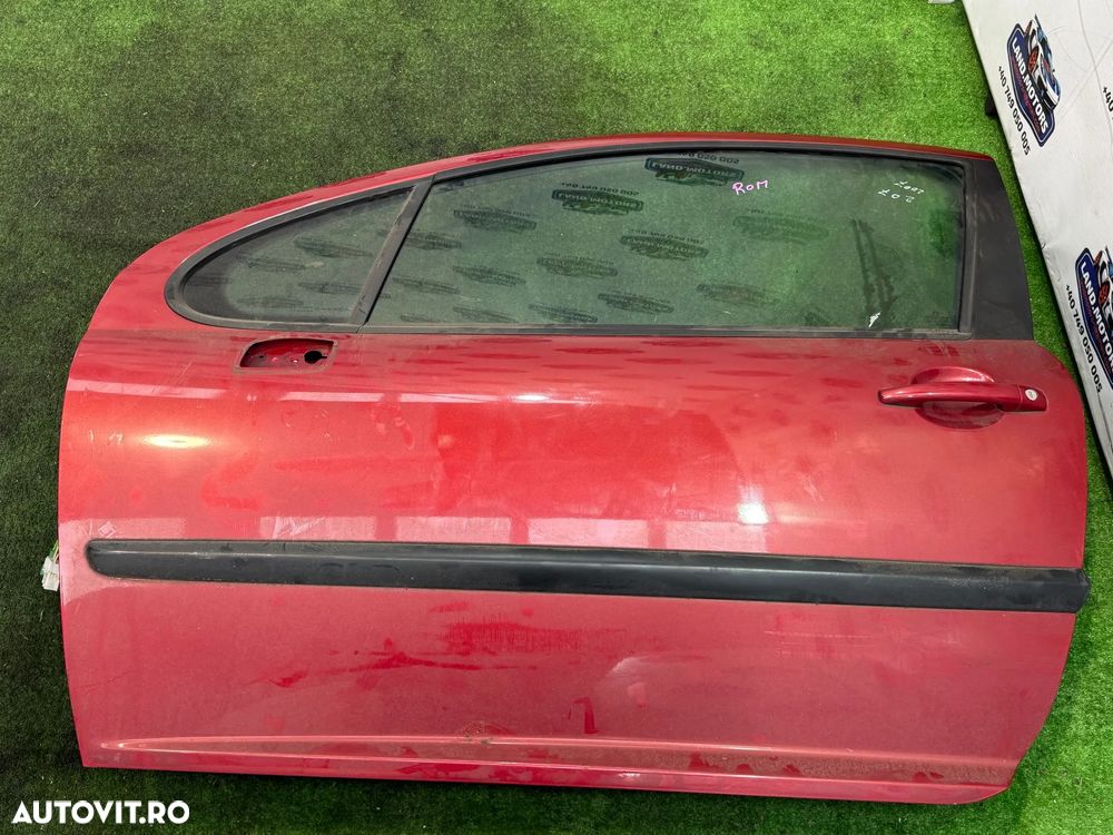 USA PORTIERA FATA STÂNGA PEUGEOT 207 1.4 BENZINA 2007 / BERLINA 3 USI COD OEM 9002AN 2006-2014 - 8