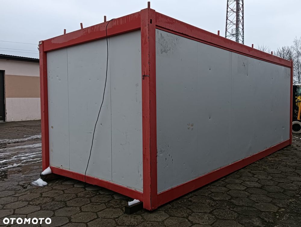 KONTENER BIUROWY MIESZKALNY HANDLOWY MAGAZYN PAWILON SOCJALNY 7.25x3m - 3
