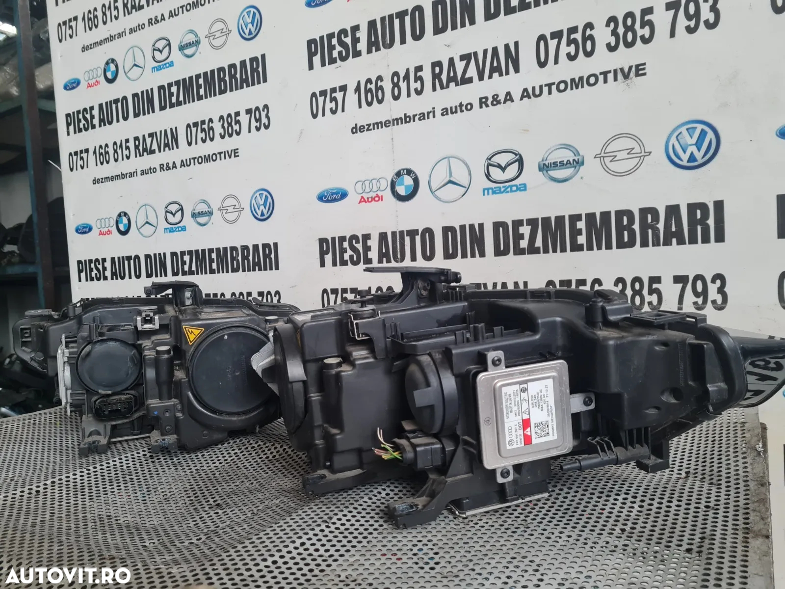 Faruri Far Stanga Dreapta Led Bi-Xenon Complete Audi A5 Facelift 2.0 Tdi Euro 5 Motor CJC Cutie Aut - 8