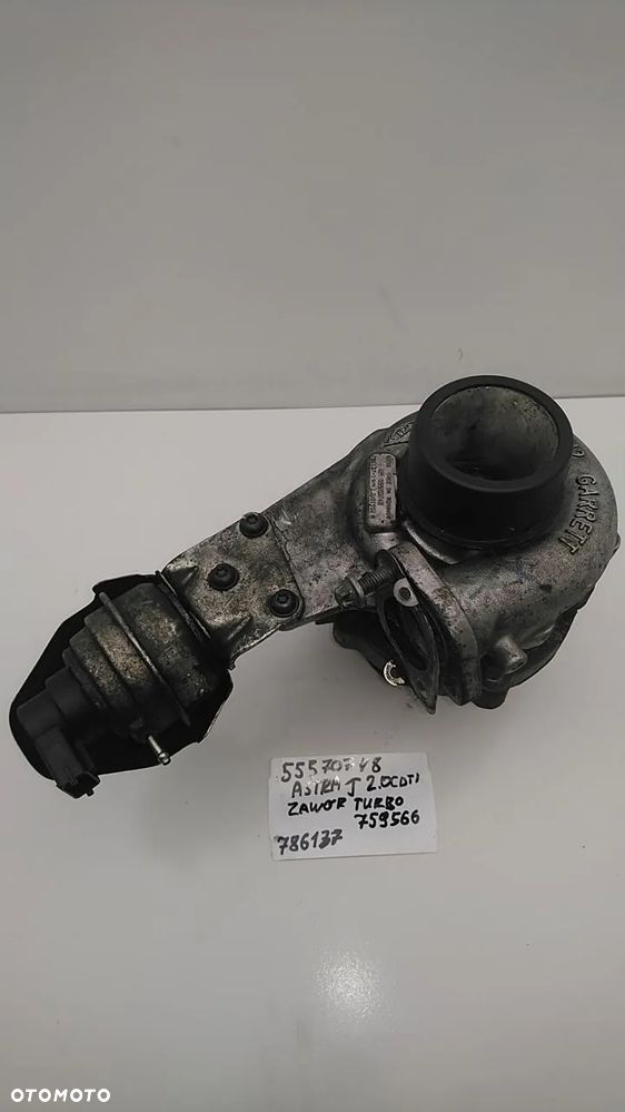TURBINA 2.0 CDTI 110KM 120KM 130KM 131KM 160KM 163KM 165KM ASTRA J 55570748 786137