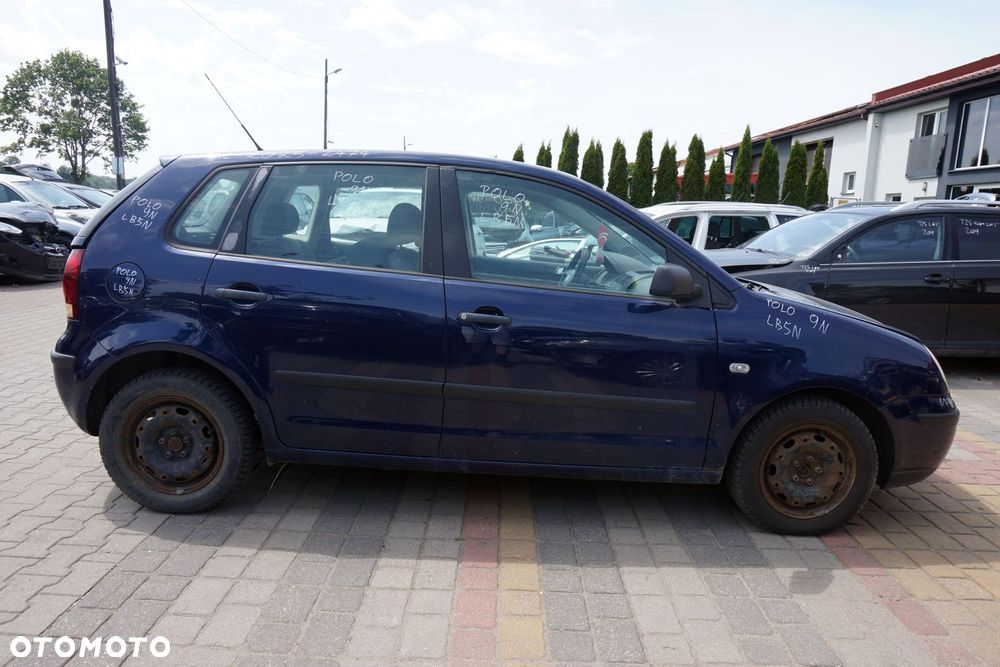 VOLKSWAGEN POLO IV 9N 5D HB 2003 LB5N 1.2 12V AWY 54KM GDN GRANATOWY na części - 6