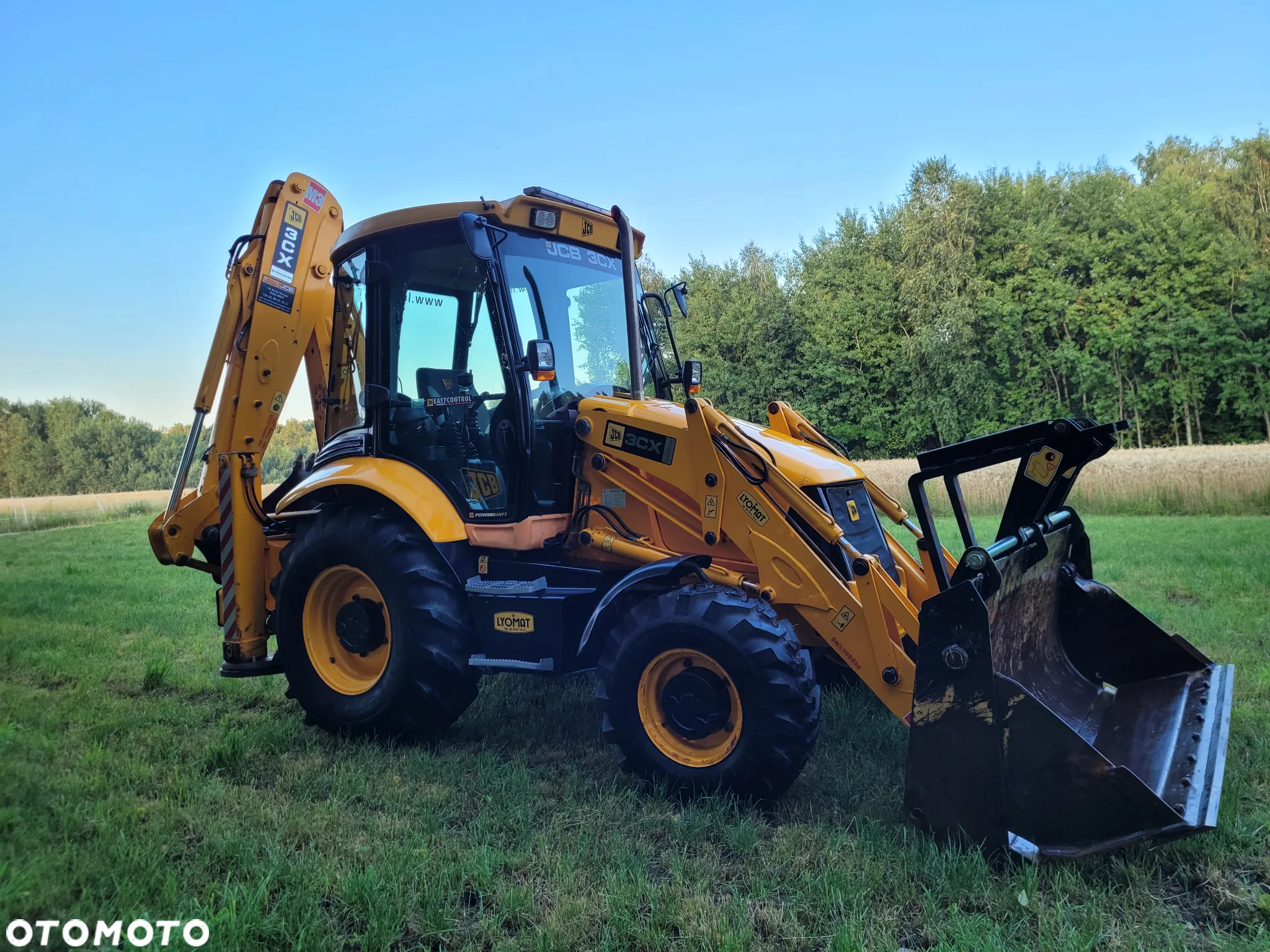 JCB 3CX  Dzoystiki //5517MTH!!!// SUPER STAN// Koparko-Ładowarka - 33