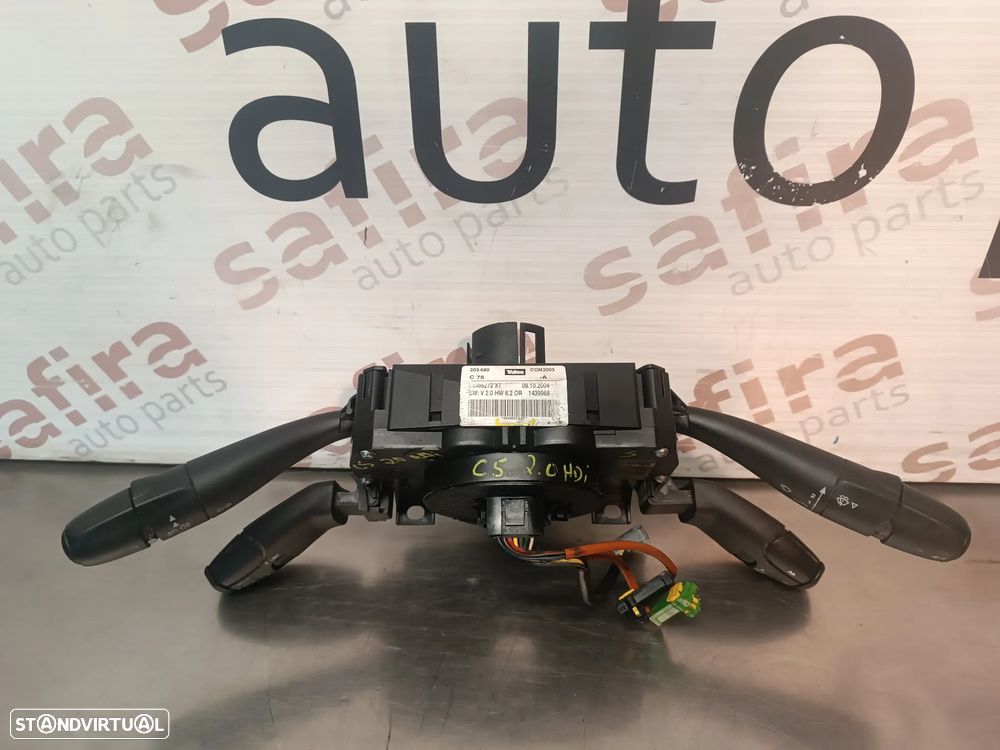 COMUTADOR LUZES / PISCAS / FITA DE AIRBAG PEUGEOT 407 / CITROEN C5 COM2003 96486272XT 1439968 - 4