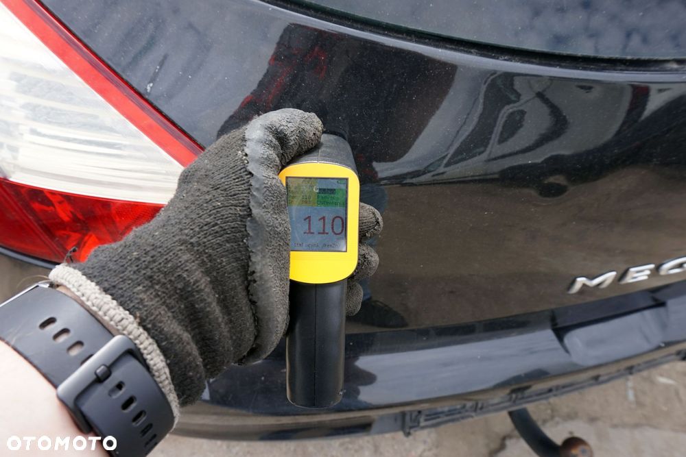 KLAPA BAGAŻNIKA TYLNA MEGANE III PH1 5D HB NV676  CZARNY RENAULT 2008-2010 - 4