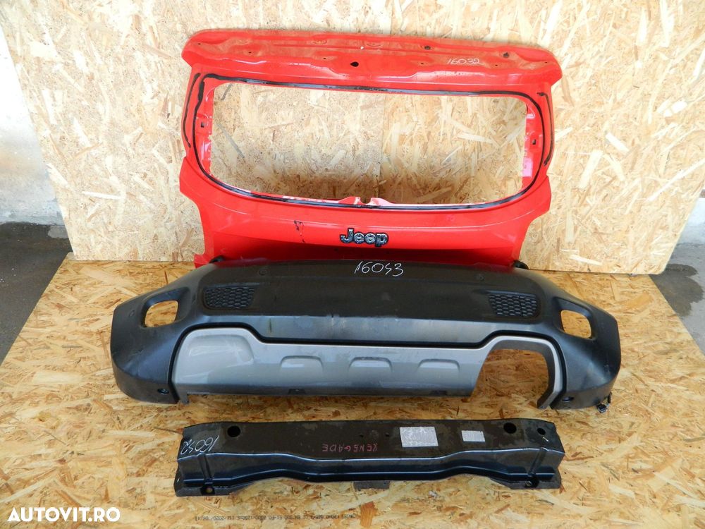 Hayon, Capota portbagaj, Jeep Renegate, 2015, 2016, 2017, 2018, 2019, 2020, 2021, 2022. - 1