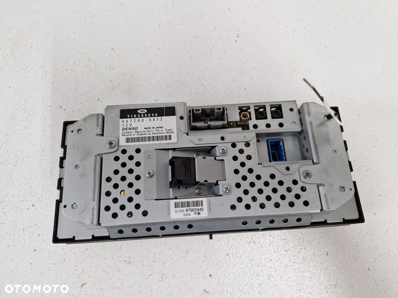 RANGE ROVER L322 EKRAN MONITOR WYŚWIETLACZ NAWIGACJI NAVI YIK500090 - 4