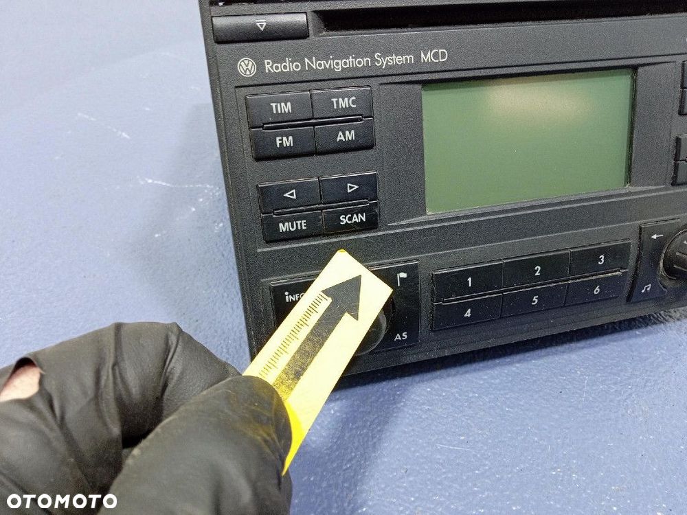 VW PASSAT B5 FL LIFT RADIO CD NAWIGACJA MCD 1J0035191A - 8