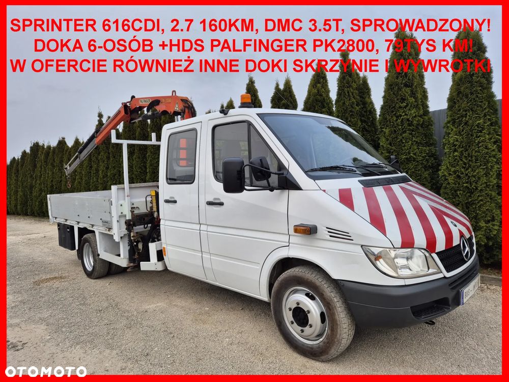 Mercedes-Benz Sprinter 616CDI 2.7 160KM/ 79tys km!/ - 1