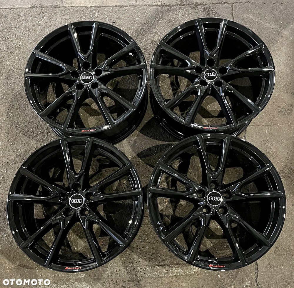 Felgi Audi Q5 OE 5x112 20 8J ET 39 80A komplet czarne - 3