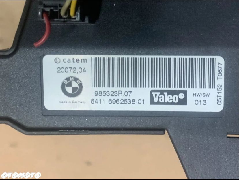 6962538 nagrzewnica elektryczna bmw 3 e90 e91 e92 e93 e87 - 2