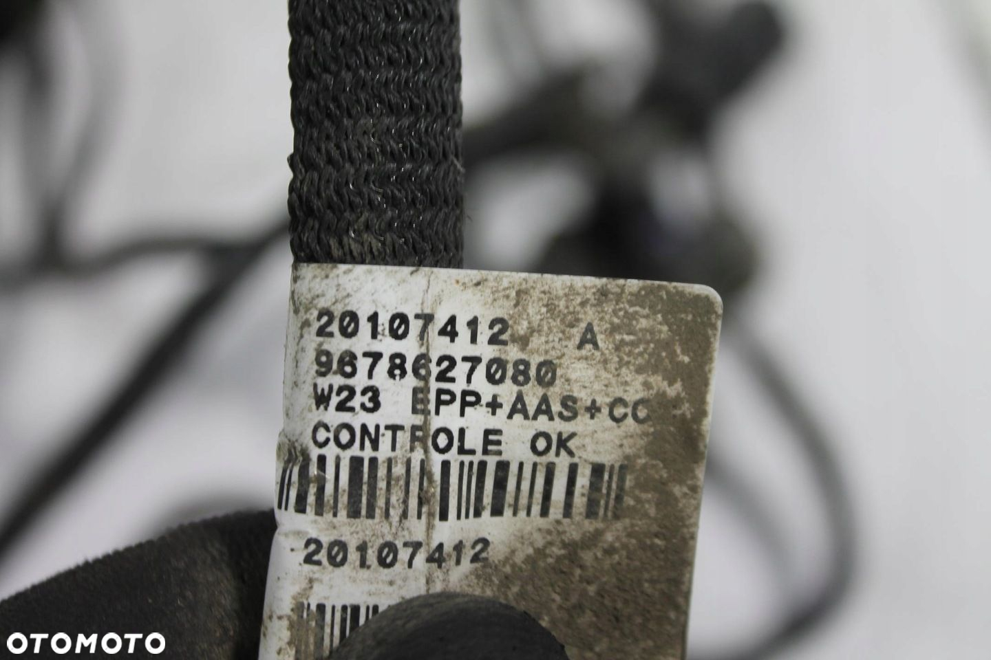 WIĄZKA PARKTONIC PDC TYŁ 9678627080 PEUGEOT 508 - 3