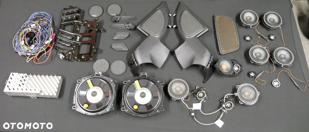 bmw x4 f26 x3 f25 zestaw audio harman kardon 16 głośników + wzmacniacz oe - 1