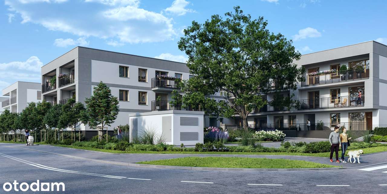2-pokojowe mieszkanie 38m2 + balkon