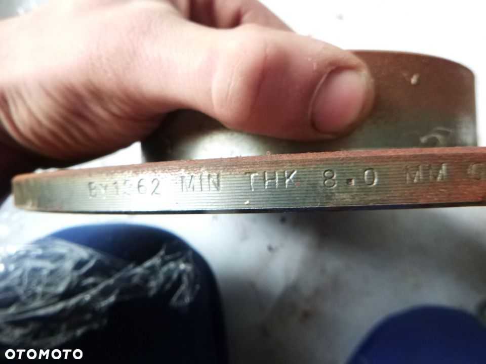 tarcze przód nowe 238mm twingo clio sandero logan  1 - 3