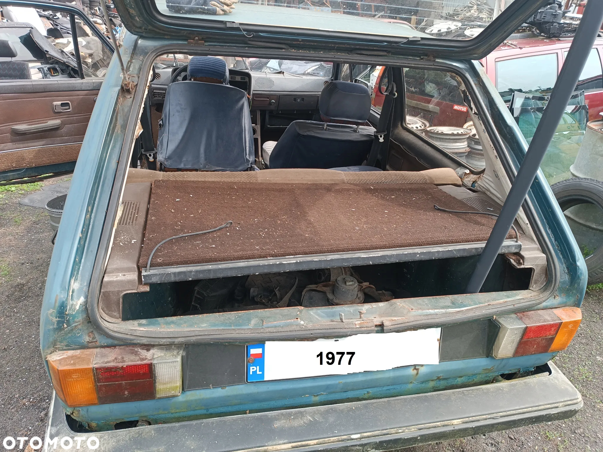 VW GOLF Mk1 Drzwi Pas Szyby Skrzynia Lampy - 28