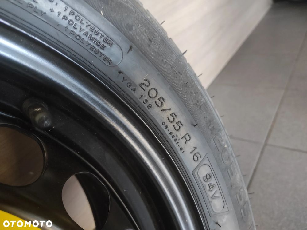 KOŁO ZAPASOWE DOJAZDOWE DOJAZDÓWKA R16 215 55 5X112 ET 45 7J 3C0601027M 3C0601027N VW PASSAT B6 B7 CADDY GOLF 5 6 PLUS KOMBI JETTA TOURAN EOS AUDI A3 8P SKODA OCTAVIA 2 SEAT LEON 2 ALTEA TOLEDO 3 ALTEA XL WYSYŁKA !!! - 3