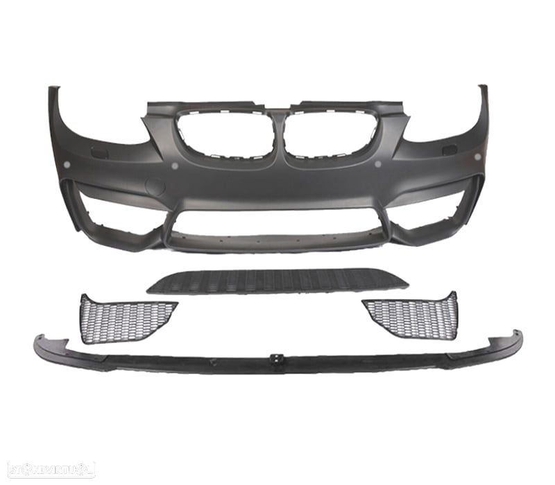 PARA-CHOQUES FRONTAL BMW E92 E93 06-10 LOOK M4 PDC + SPOILER LIP - 2