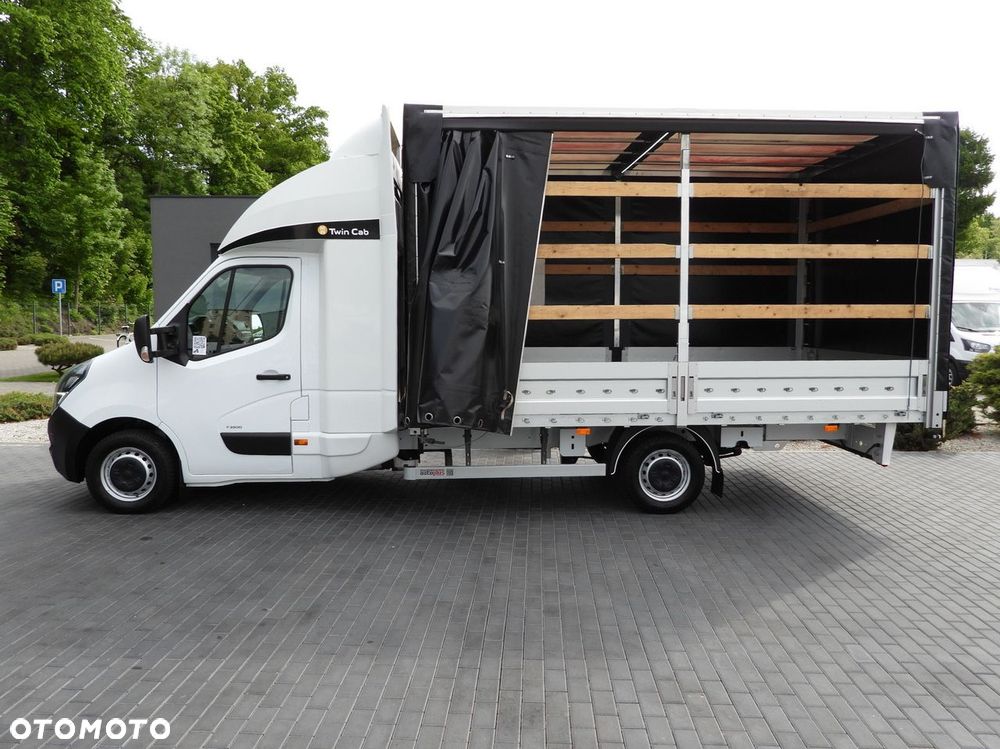 Opel MOVANO PLANDEKA 10 PALET WEBASTO TEMPOMAT KLIMATYZACJA LEDY PNEUMATYKA  165KM - 9