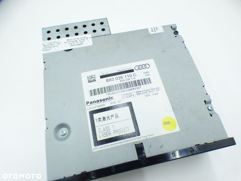Zmieniarka CD MP3 Audi A1 A4 A5 A6 Q5 8X0035110C - 3