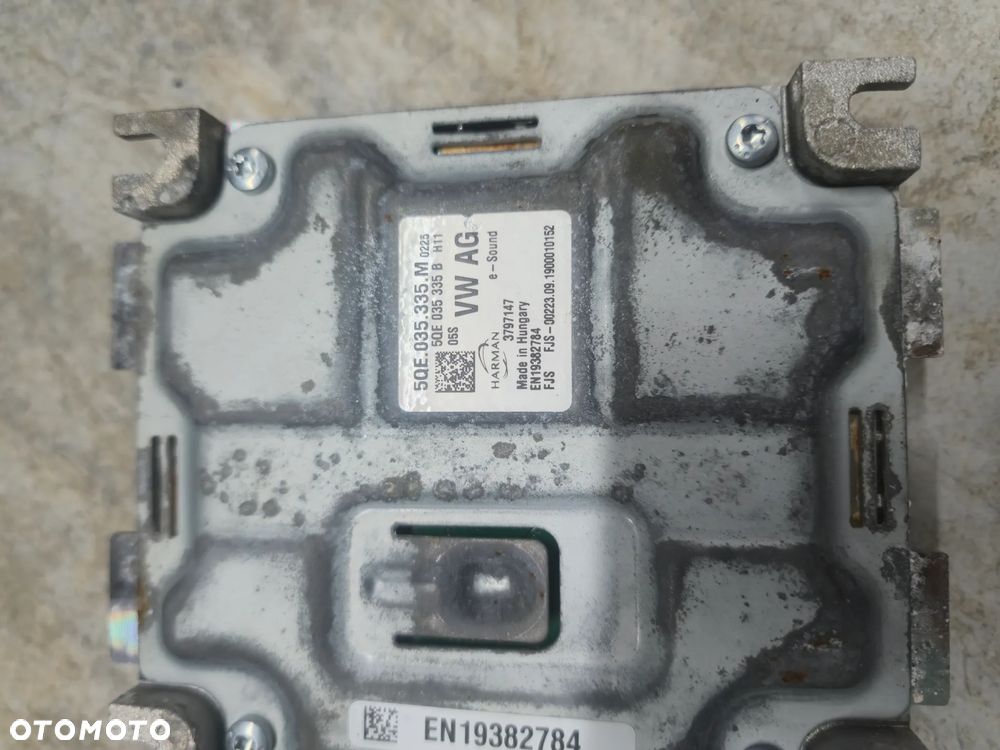 AUDI ETRON  VW E-GOLF MODUŁ GENERATOR DZWIĘKU 5QE035335M - 2